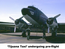 Tijuana Taxi during pre-flight