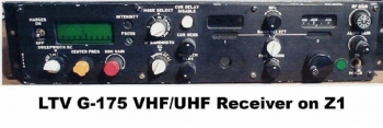 ARDF System 06.1 G-175 VHF UHF Receiver on position Z1, UB-129